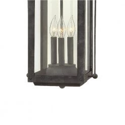 Anchorage 3-Light Ages Zinc Outdoor Pendant Light by HINKLEY -HINKLEY || CANARM Shop aged zinc hinkley outdoor pendant lights 1852dz 4f 1000