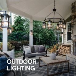 Anchorage Medium 2-Light Aged Zinc Outdoor Wall Lantern Sconce by HINKLEY -HINKLEY || CANARM Shop aged zinc hinkley outdoor sconces 1854dz fa 1000