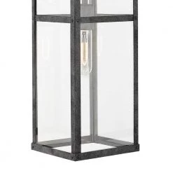 Porter Medium 1-Light Aged Zinc Outdoor Wall Mount Lantern Sconce by HINKLEY 10 Porter Medium 1-Light Aged Zinc Outdoor Wall Mount Lantern Sconce by HINKLEY -HINKLEY || CANARM Shop aged zinc hinkley outdoor sconces 2804dz 1f 1000