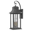 Adair Medium 2-Light Aged Zinc Outdoor Wall Lantern by HINKLEY