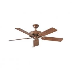 Windward 52 in. Indoor Antique Copper Ceiling Fan Pull Chain by HINKLEY