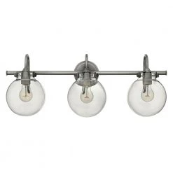 Congress 29.5 in. 3-Light Antique Nickel Vanity by HINKLEY