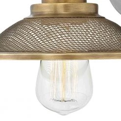 RIGBY 8 in. 1-Light Antique Nickel Vanity Light by HINKLEY -HINKLEY || CANARM Shop antique nickel hinkley vanity lighting 5290an 1f 1000