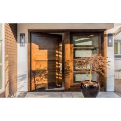 Cormac 1-Light Black Outdoor Light Sconce by CANARM -HINKLEY || CANARM Shop black canarm outdoor sconces iol445bk 31 1000