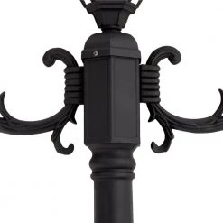 Hayden 3-Light Black Outdoor Post Light with Frosted Glass by CANARM 7 Hayden 3-Light Black Outdoor Post Light with Frosted Glass by CANARM -HINKLEY || CANARM Shop black canarm post light sets iol145bk hd a0 1000