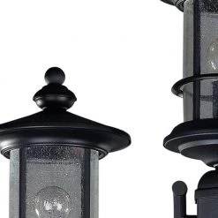 Ryder 3-Light Black Outdoor Post Light with Seeded Glass by CANARM 5 Ryder 3-Light Black Outdoor Post Light with Seeded Glass by CANARM -HINKLEY || CANARM Shop black canarm post light sets iol151bk hd c3 1000