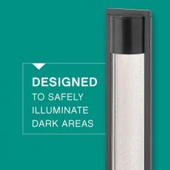 20-Watt Black Shelter Bollard Light by HINKLEY -HINKLEY || CANARM Shop black hinkley bollard lights 15607bk 1f 1000