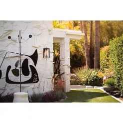 Republic 1-Light Black Outdoor Wall Lantern by HINKLEY -HINKLEY || CANARM Shop black hinkley outdoor sconces 1004bk 4f 1000