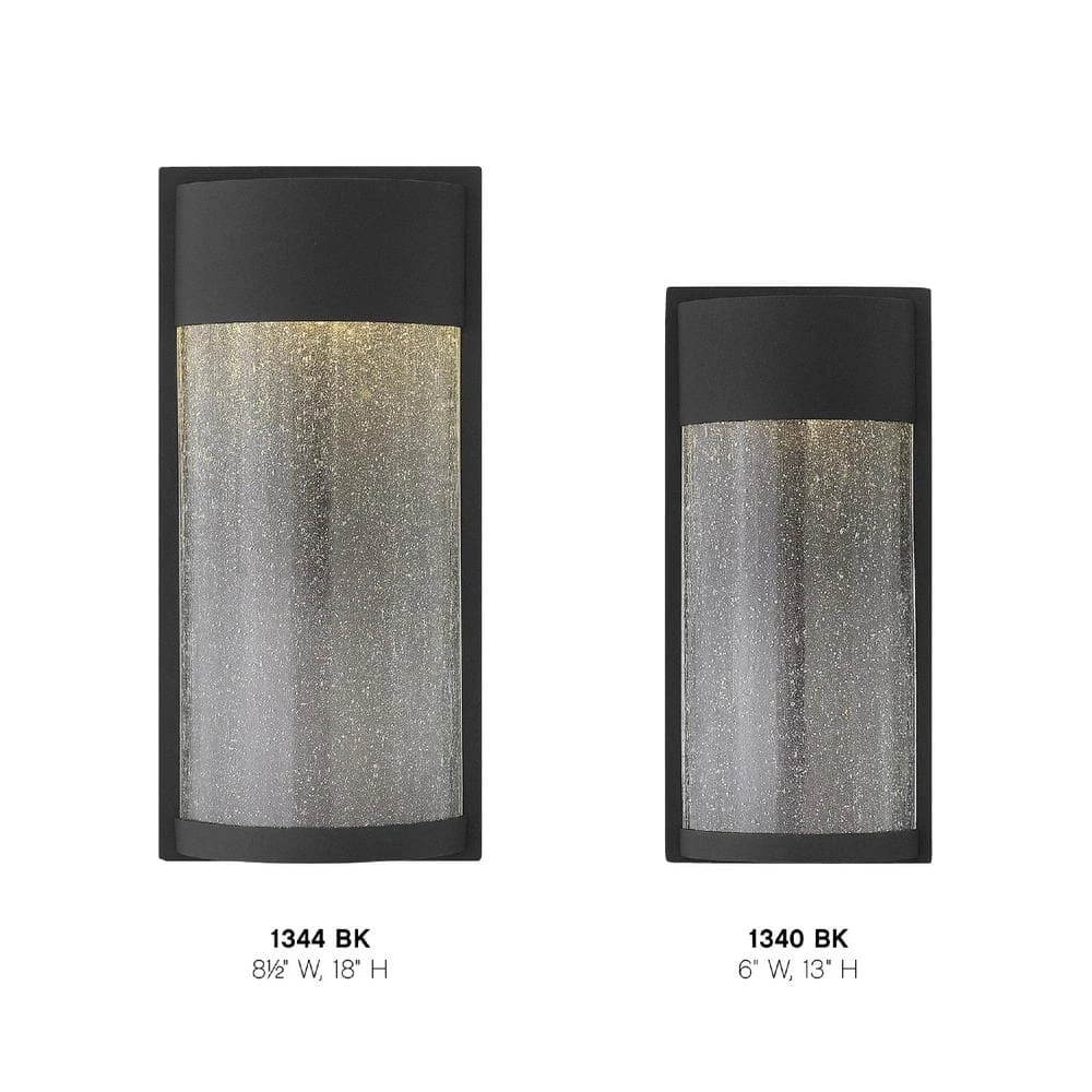 Shelter 1-Light Black LED Outdoor Wall Lantern Sconce by HINKLEY 3 Shelter 1-Light Black LED Outdoor Wall Lantern Sconce by HINKLEY - Image 3