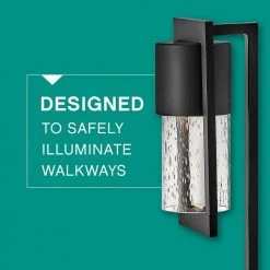 Shelter Hardwired Black Path Light by HINKLEY -HINKLEY || CANARM Shop black hinkley path lights 1547bk ll c3 1000