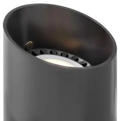 Low Voltage Black 12-Watt Large Ellipse Path Light by HINKLEY -HINKLEY || CANARM Shop black hinkley path lights 1598bk 40 1000