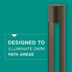 Atlantis 20-Watt Bronze Bollard Light by HINKLEY -HINKLEY || CANARM Shop bronze hinkley bollard lights 15601bz 4f 1000
