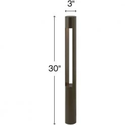 Atlantis 20-Watt Bronze Bollard Light by HINKLEY -HINKLEY || CANARM Shop bronze hinkley bollard lights 15601bz c3 1000