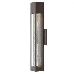 Vapor Medium 1-Light Bronze Outdoor Wall Light Sconce by HINKLEY