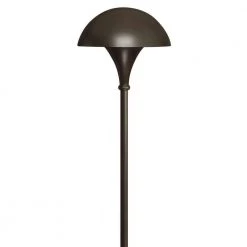 120-Volt Line-Voltage Bronze Mushroom Path Light by HINKLEY