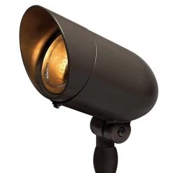 120-Volt Line-Voltage Bronze Small Spotlight PAR16 or PAR20 by HINKLEY