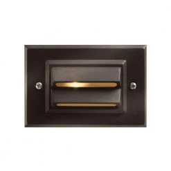 Deck Horizontal Hardwired Bronze Stair Light by HINKLEY