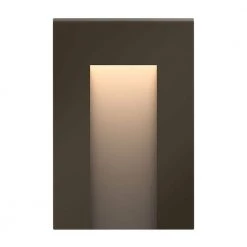 Taper Low-Voltage Bronze Integrated LED Deck Sconce by HINKLEY