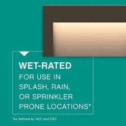 Taper Low-Voltage Bronze Integrated LED Horizontal Stair Light by HINKLEY -HINKLEY || CANARM Shop bronze hinkley stair lights 1557bz 4f 1000