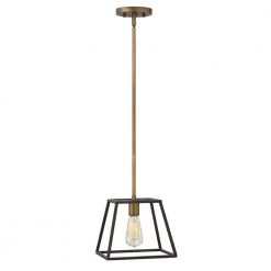 Fulton 1-Light Bronze Standard Mini Pendant by HINKLEY