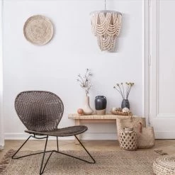 Leora 5-Light Brushed Grey Chandelier with Natural Real Wood Beads by CANARM -HINKLEY || CANARM Shop brushed grey canarm chandeliers ich1089a05bgn19 31 1000