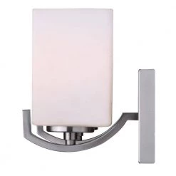 Palmer 2-Light Brushed Nickel Bath Light by CANARM -HINKLEY || CANARM Shop brushed nickel canarm vanity lighting ivl422a02bn 4f 1000
