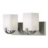 Palmer 2-Light Brushed Nickel Bath Light by CANARM