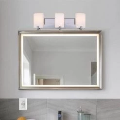 Palmer 3-Light Brushed Nickel Bath Light by CANARM 9 Palmer 3-Light Brushed Nickel Bath Light by CANARM -HINKLEY || CANARM Shop brushed nickel canarm vanity lighting ivl422a03bn 31 1000