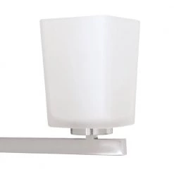 Hartley 4-Light Brushed Nickel Vanity Light with Flat Opal Glass by CANARM -HINKLEY || CANARM Shop brushed nickel canarm vanity lighting ivl472a04bn 40 1000