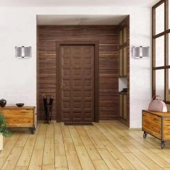 Beckett 1-Light Brushed Nickel Sconce with Metal Shade by CANARM -HINKLEY || CANARM Shop brushed nickel canarm wall sconces iwl626a11bn 31 1000