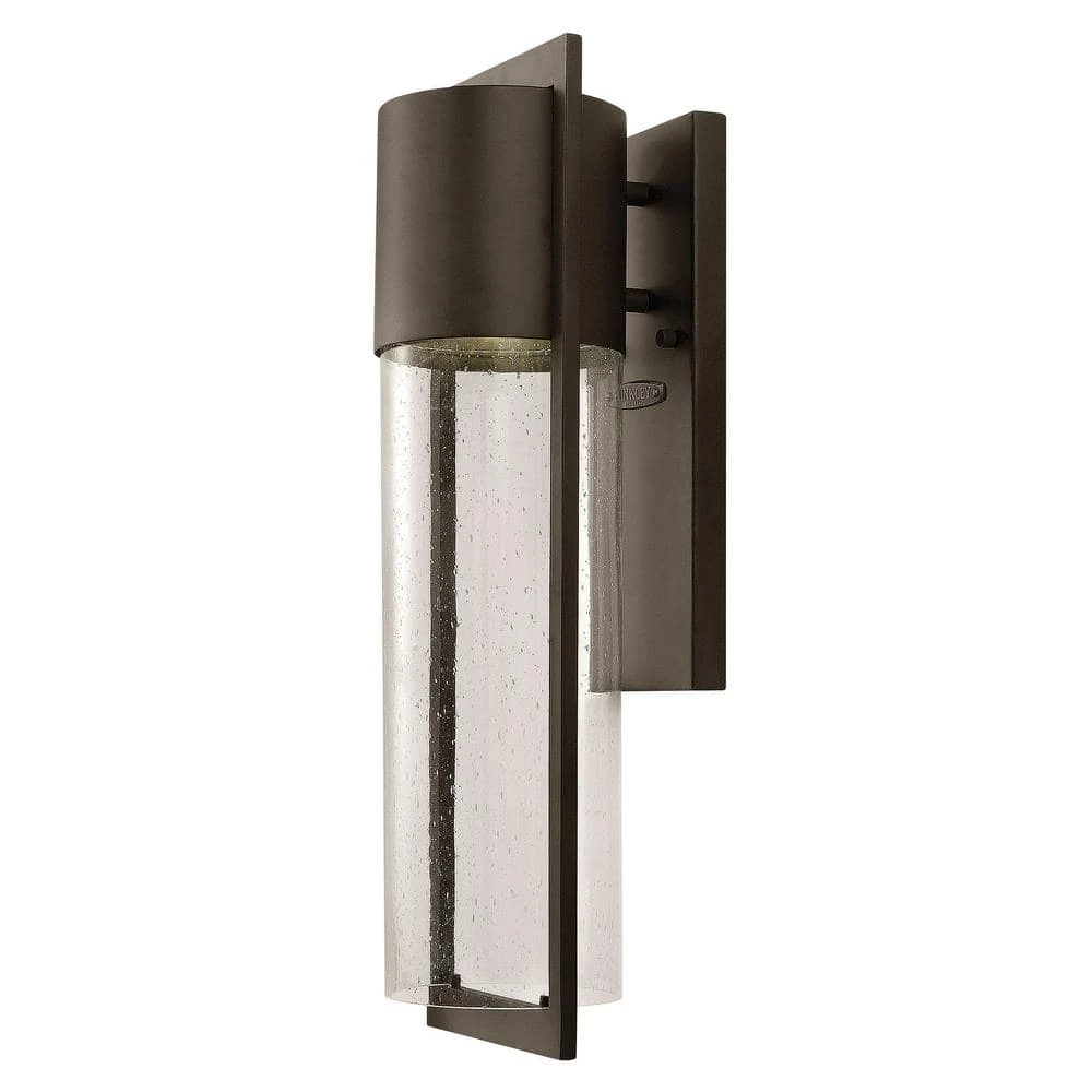 Shelter 1-Light Buckeye Bronze Outdoor Wall Lantern Sconce by HINKLEY 1 Shelter 1-Light Buckeye Bronze Outdoor Wall Lantern Sconce by HINKLEY