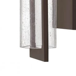 Shelter Buckeye Bronze Outdoor LED Wall Cylinder Light with Dark Sky by HINKLEY -HINKLEY || CANARM Shop buckeye bronze hinkley outdoor sconces 1325kz led 1f 1000