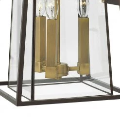 Walker 3-Light Buckeye Bronze Outdoor Wall Sconce by HINKLEY 11 Walker 3-Light Buckeye Bronze Outdoor Wall Sconce by HINKLEY -HINKLEY || CANARM Shop buckeye bronze hinkley outdoor sconces 2105kz 1f 1000