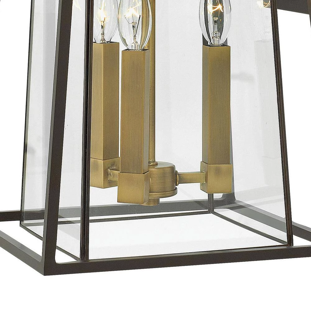 Walker 3-Light Buckeye Bronze Outdoor Wall Sconce by HINKLEY 5 Walker 3-Light Buckeye Bronze Outdoor Wall Sconce by HINKLEY - Image 5