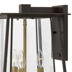 Walker 3-Light Buckeye Bronze Outdoor Wall Sconce by HINKLEY 10 Walker 3-Light Buckeye Bronze Outdoor Wall Sconce by HINKLEY -HINKLEY || CANARM Shop buckeye bronze hinkley outdoor sconces 2105kz 4f 1000