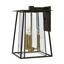 Walker 3-Light Buckeye Bronze Outdoor Wall Sconce by HINKLEY