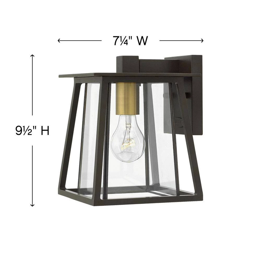 Walker 1-Light Buckeye Bronze Outdoor Wall Sconce by HINKLEY 2 Walker 1-Light Buckeye Bronze Outdoor Wall Sconce by HINKLEY - Image 2