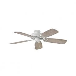 Marquis 52 in. Indoor Chalk White Ceiling Fan Pull Chain by HINKLEY 8 Marquis 52 in. Indoor Chalk White Ceiling Fan Pull Chain by HINKLEY -HINKLEY || CANARM Shop chalk white hinkley ceiling fans without lights 901352fcw nia 4f 1000