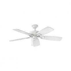 Marquis 52 in. Indoor Chalk White Ceiling Fan Pull Chain by HINKLEY