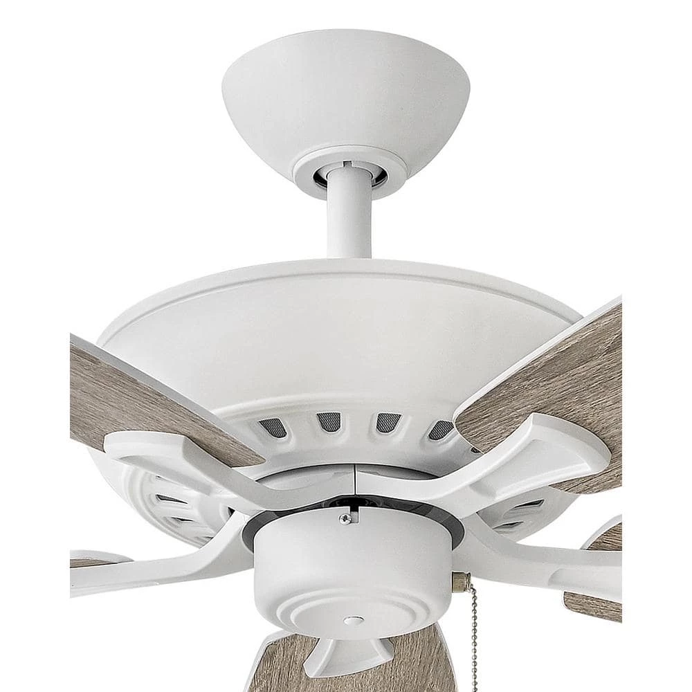 HIGHLAND 52 in. Indoor Chalk White Ceiling Fan Pull Chain by HINKLEY 6 HIGHLAND 52 in. Indoor Chalk White Ceiling Fan Pull Chain by HINKLEY - Image 6
