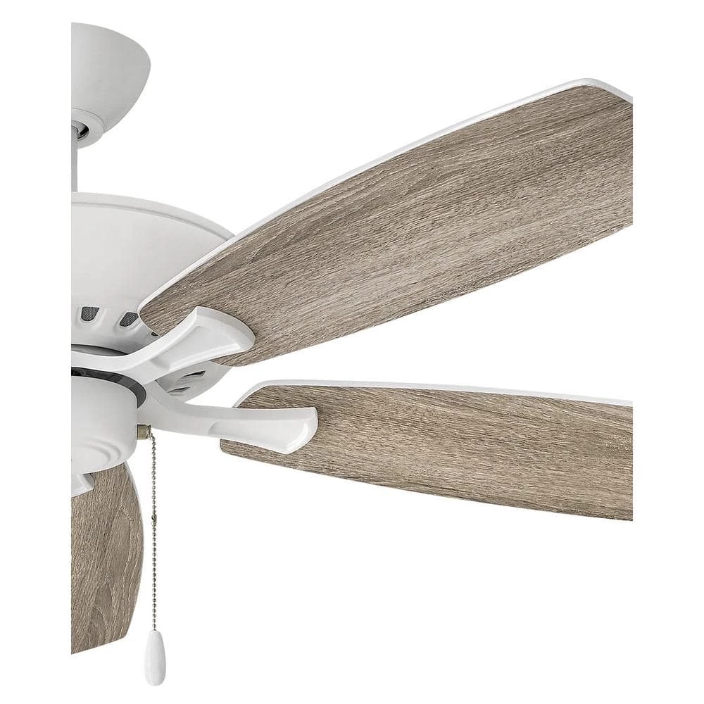 HIGHLAND 52 in. Indoor Chalk White Ceiling Fan Pull Chain by HINKLEY 7 HIGHLAND 52 in. Indoor Chalk White Ceiling Fan Pull Chain by HINKLEY - Image 7