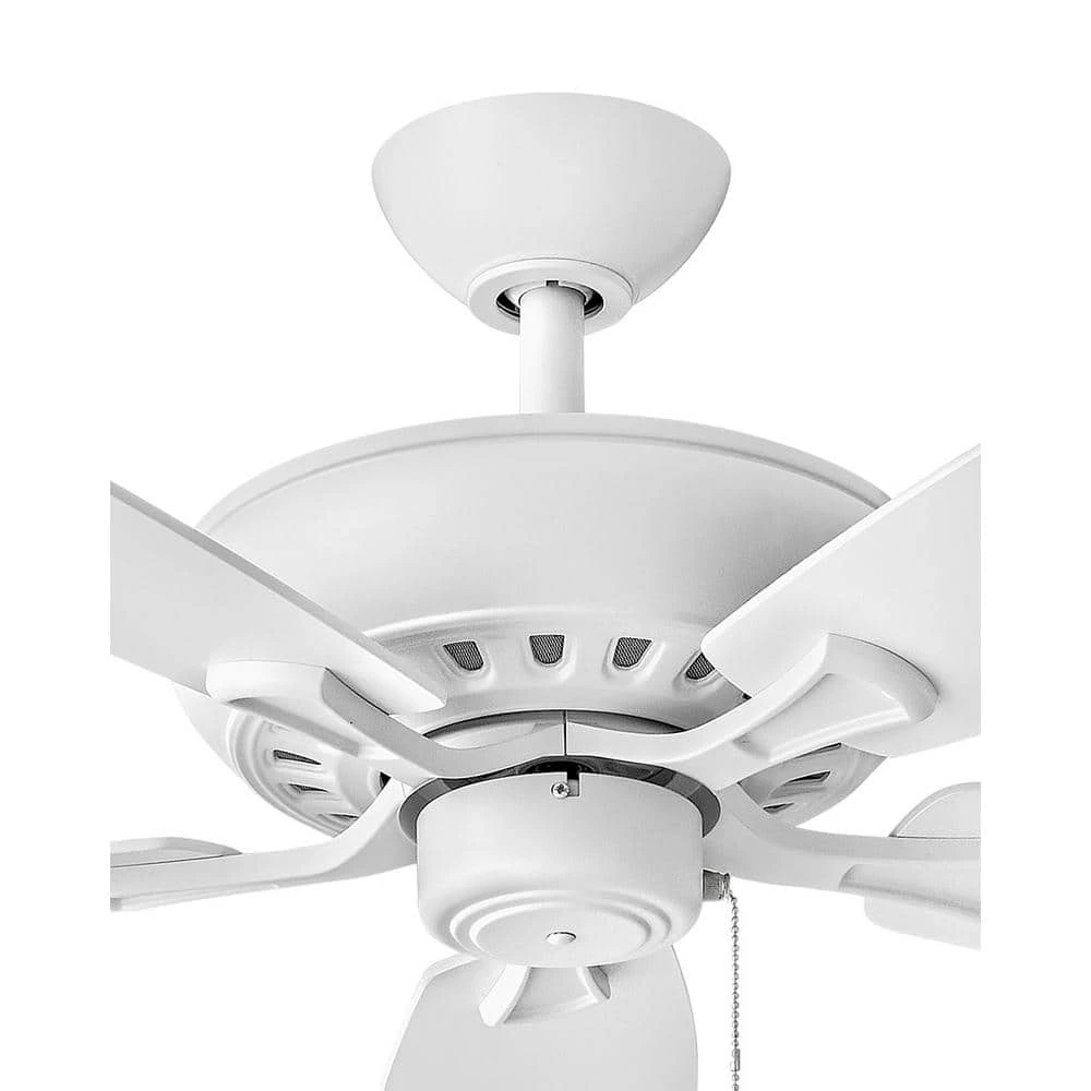 HIGHLAND 52 in. Indoor Chalk White Ceiling Fan Pull Chain by HINKLEY 4 HIGHLAND 52 in. Indoor Chalk White Ceiling Fan Pull Chain by HINKLEY - Image 4