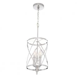 Vanessa 3-Light Chrome Chandelier by CANARM -HINKLEY || CANARM Shop chrome canarm chandeliers ich172b03ch10 1d 1000