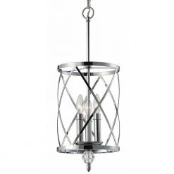 Vanessa 3-Light Chrome Chandelier by CANARM