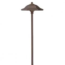 Monticello Hardwired Copper and Bronze Path Light by HINKLEY