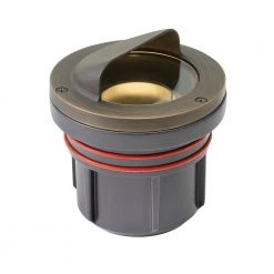 Shielded Hardwired Matte Bronze LED In Ground Well Light by HINKLEY