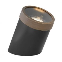 Flat Top Well Light Hardwired Matte Bronze in Ground Well Light by HINKLEY