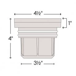 Flat Top Well Light Hardwired Bronze LED in Ground Well Light by HINKLEY 9 Flat Top Well Light Hardwired Bronze LED in Ground Well Light by HINKLEY -HINKLEY || CANARM Shop dark bronze light bronze hinkley well lights 15702bz 12w27k 77 1000