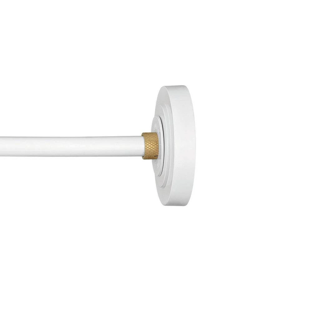 Foundry Medium 1-Light Gloss White Outdoor Wall Sconce by HINKLEY 3 Foundry Medium 1-Light Gloss White Outdoor Wall Sconce by HINKLEY - Image 3