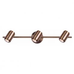 Shale 23 in. 3-Light Gold Halogen Track Lighting Kit by CANARM